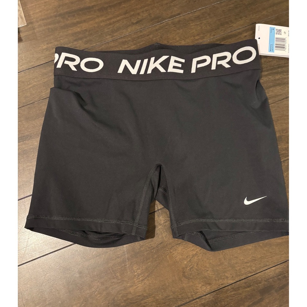 Nike Pro Dri-FIT Womens 5 Inch Training Shorts Black IQ6018-010 Medium